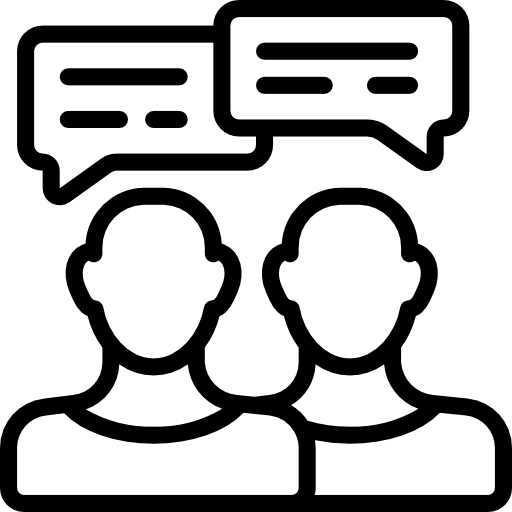 <a href="https://www.flaticon.com/free-icons/talk" title="talk icons">Talk icons created by Smashicons - Flaticon</a>