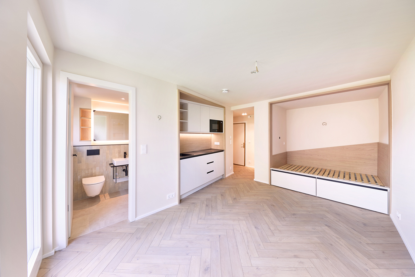 Teilmöbliertes City-Apartment am Hamburger Michel in der Innenstadt zur Miete