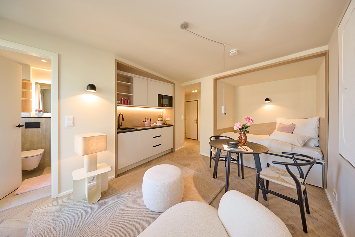 Möbliertes City Apartment am Hamburger Michel in der Innenstadt zur Miete