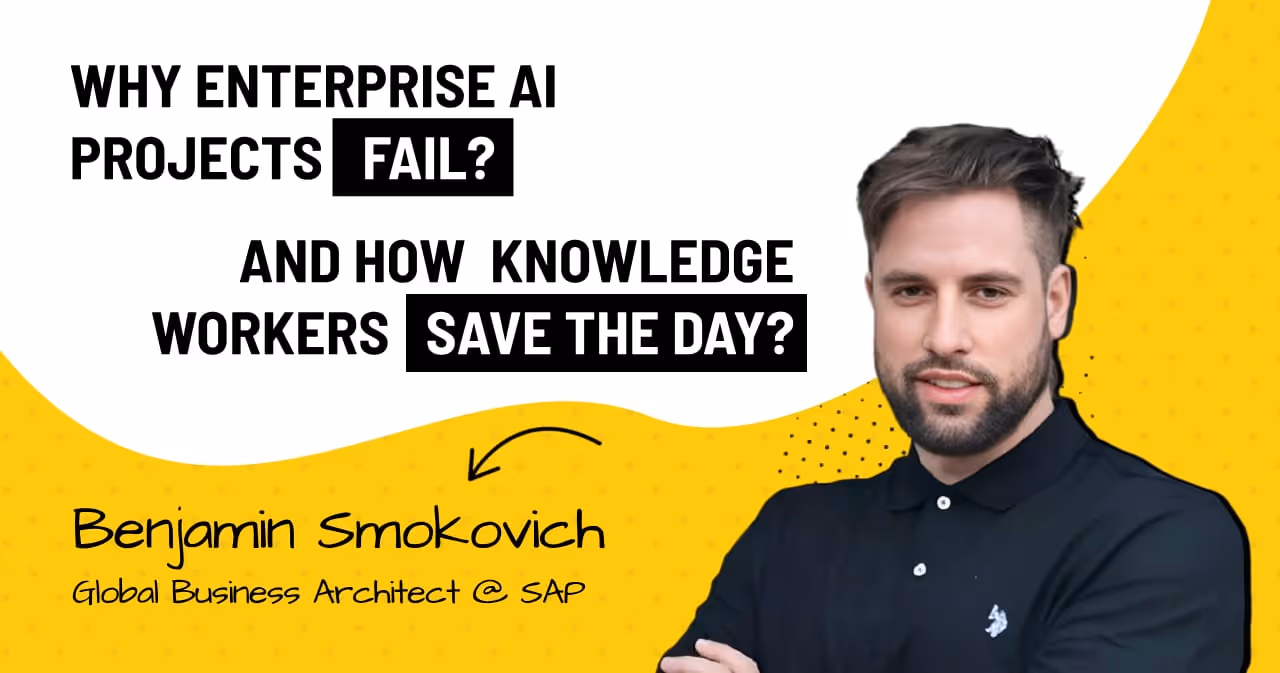 Case Study #32: The ChatGPT Trap: Why Enterprise AI Projects Fail and How Knowledge Workers Save the Day
