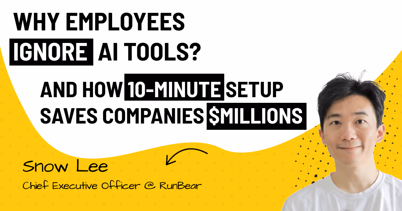 Case Study #33: How RunBear views AI as a Knowledge Amplifier, Not a Replacement