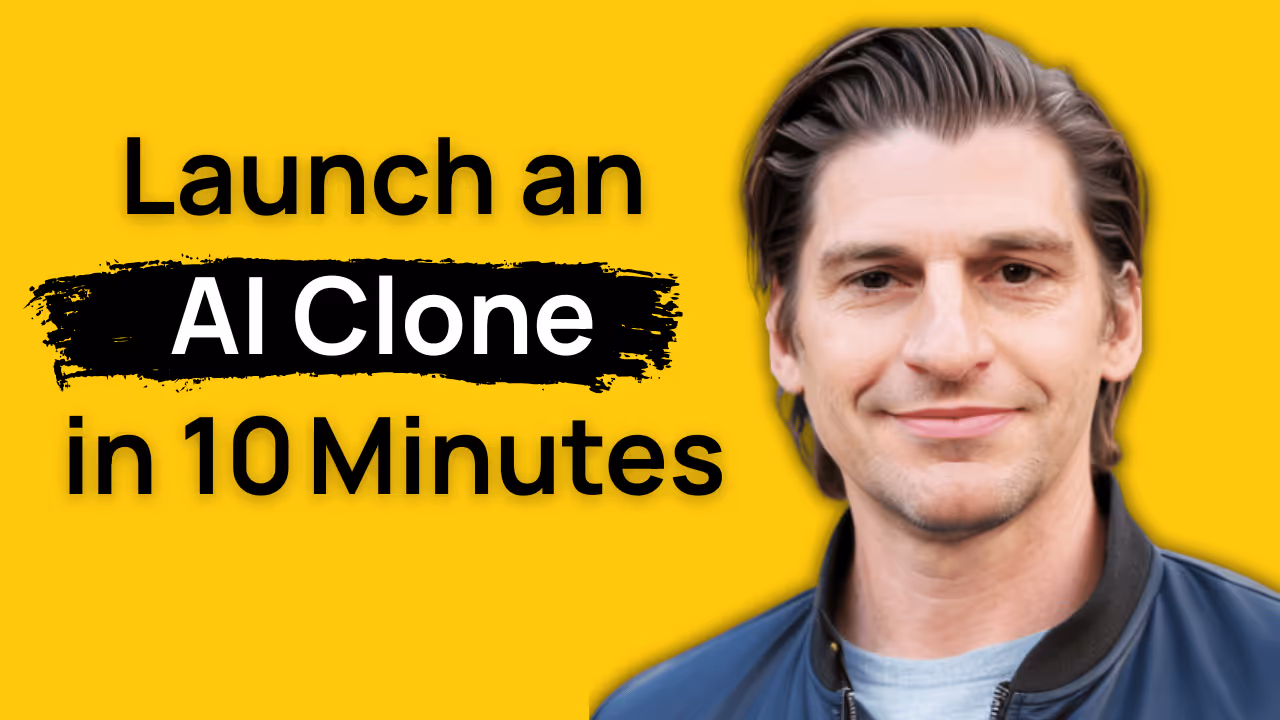 Launch an AI Clone in 10 Min & Drive Up to $1.7K MRR