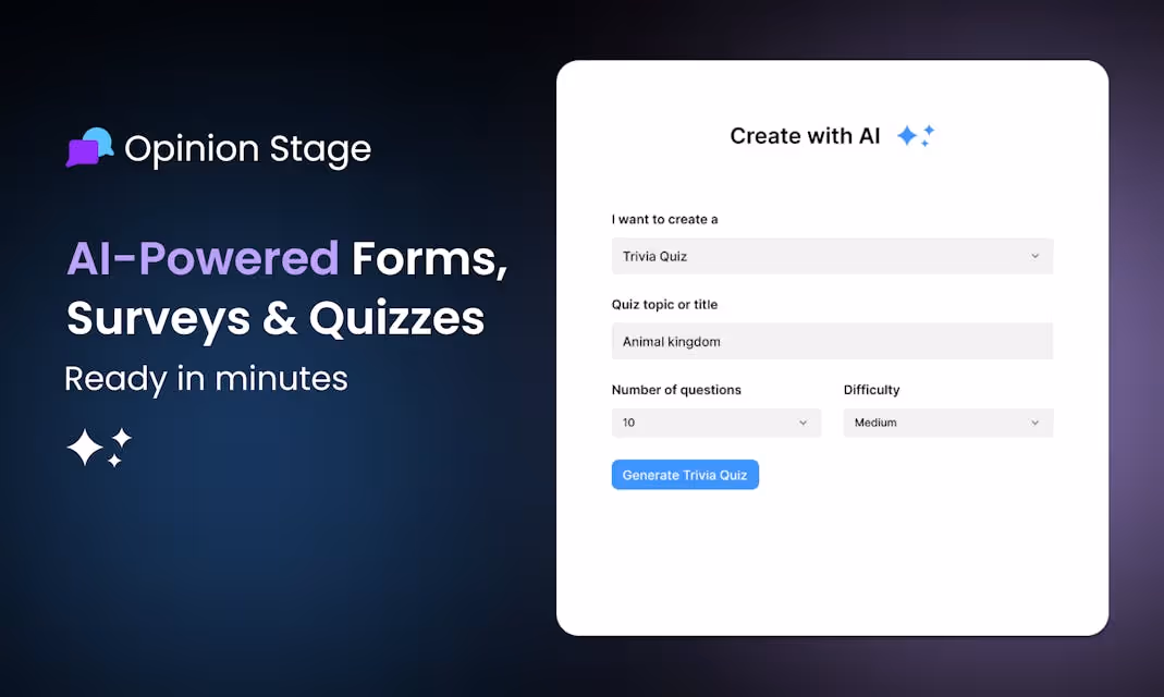 Opinion Stage AI