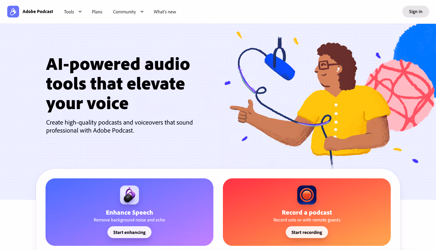 Adobe Podcast