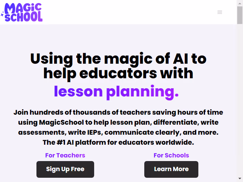 MagicSchool AI