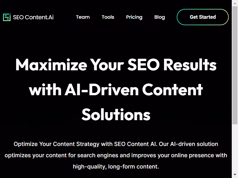SEO Content AI