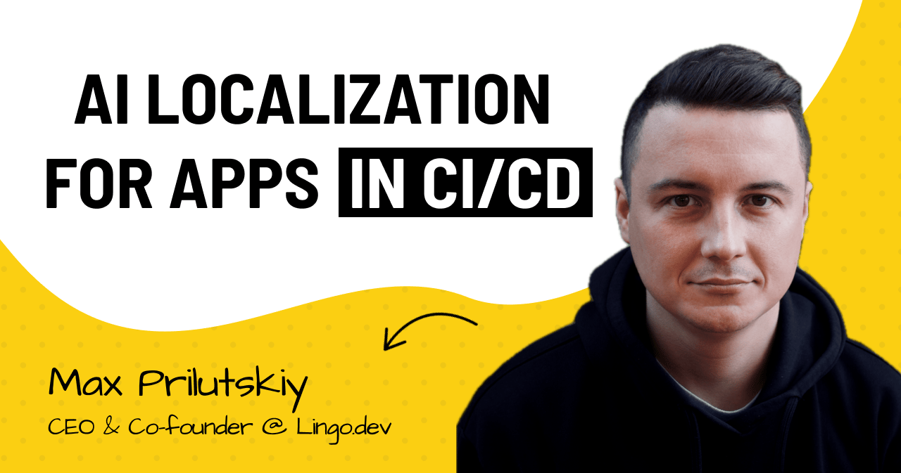 Automated AI localization for web & mobile apps