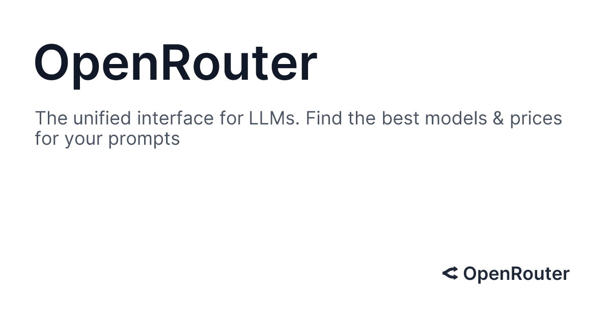 OpenRouter