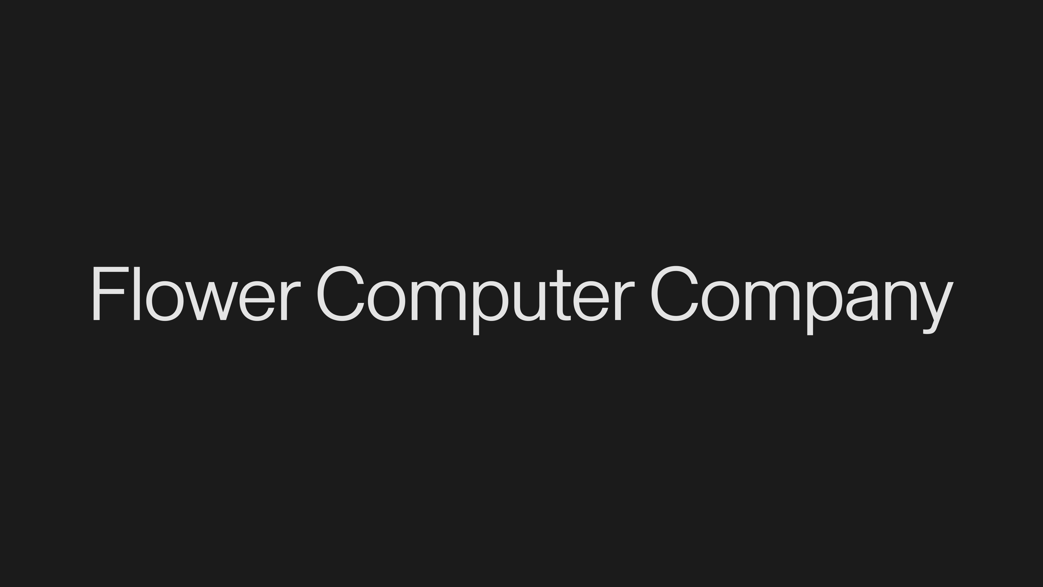 Flower Computer Co.