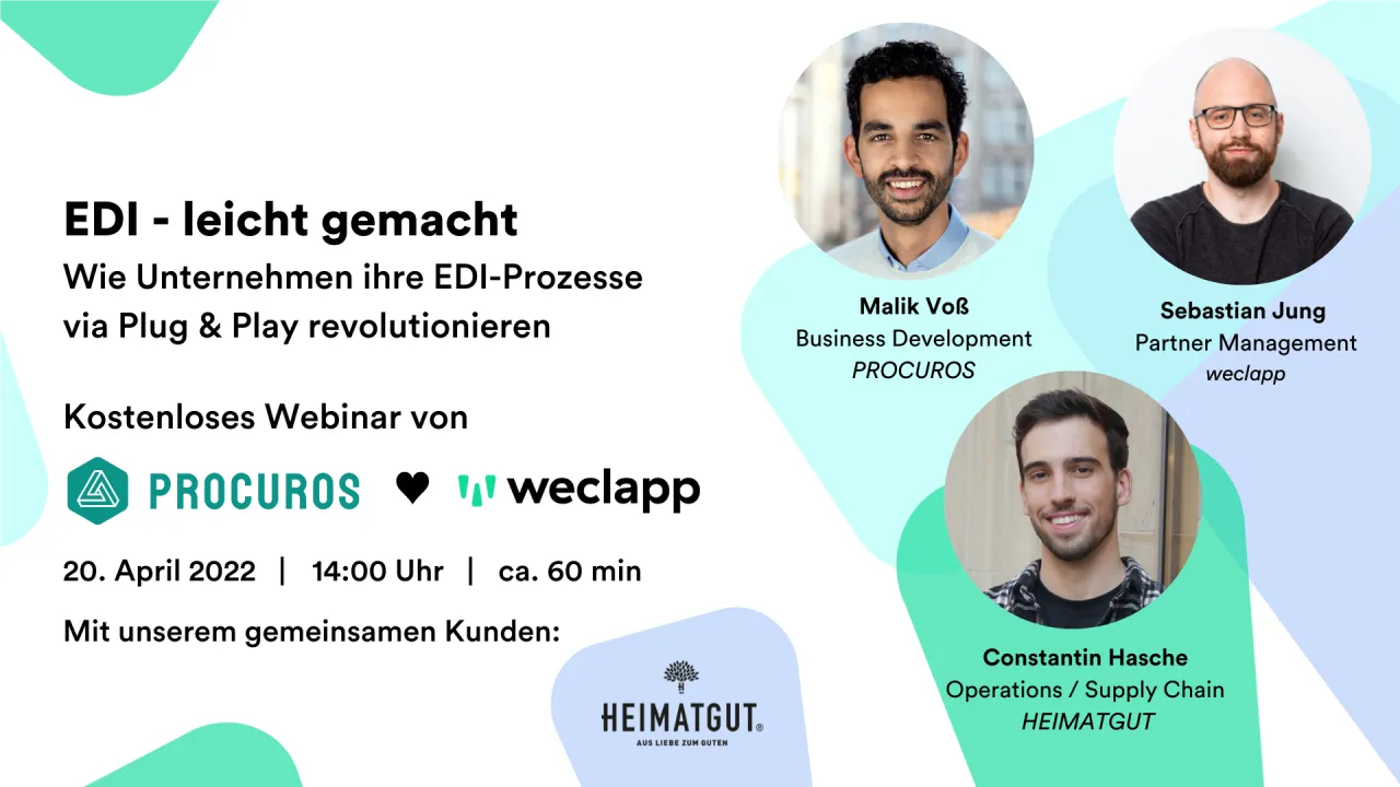 Webinar: EDI via Plug & Play - How companies are revolutionizing their EDI processes
