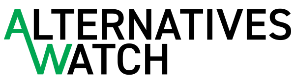 Green and black techCrunch logo
