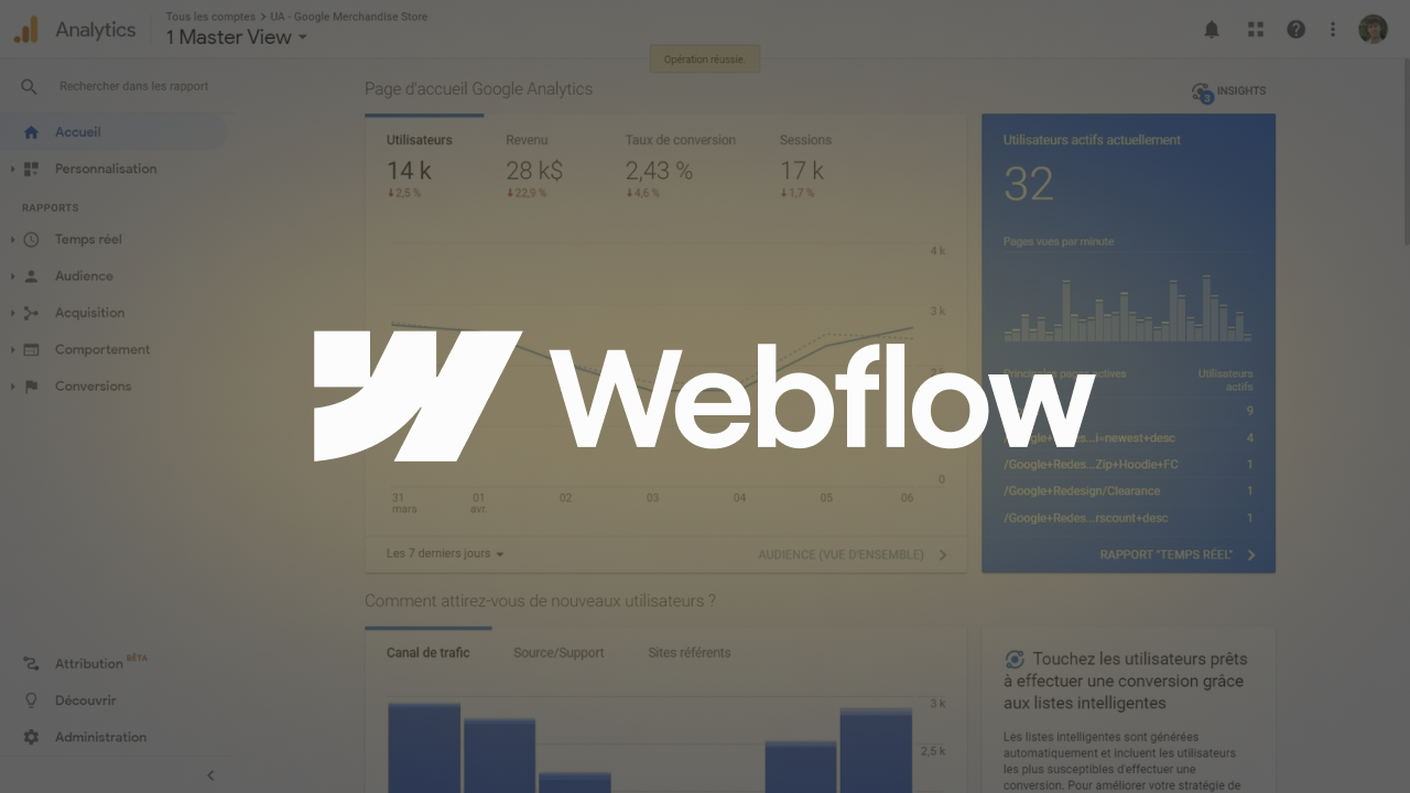 illustration de Webflow