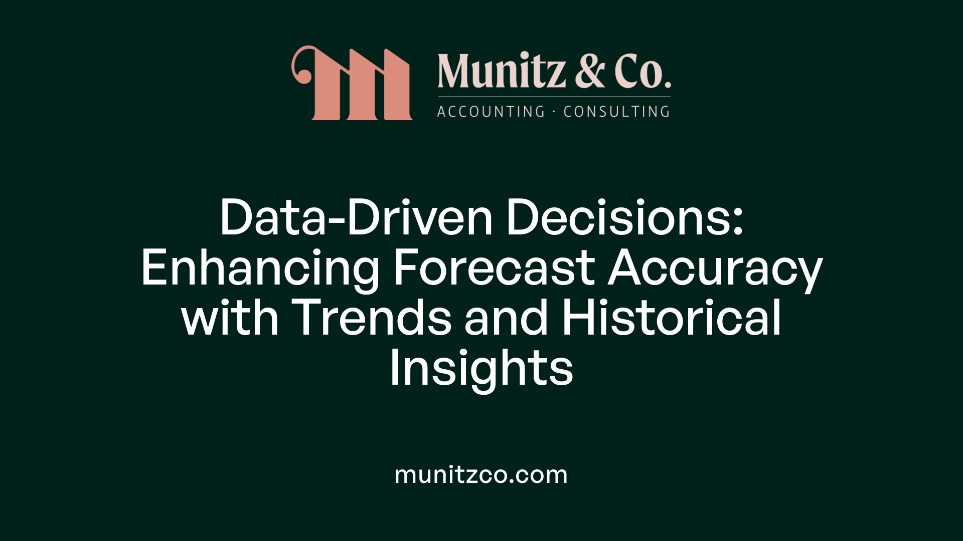 Data-Driven Decisions: Enhancing Forecast Accuracy with Trends and Historical Insights