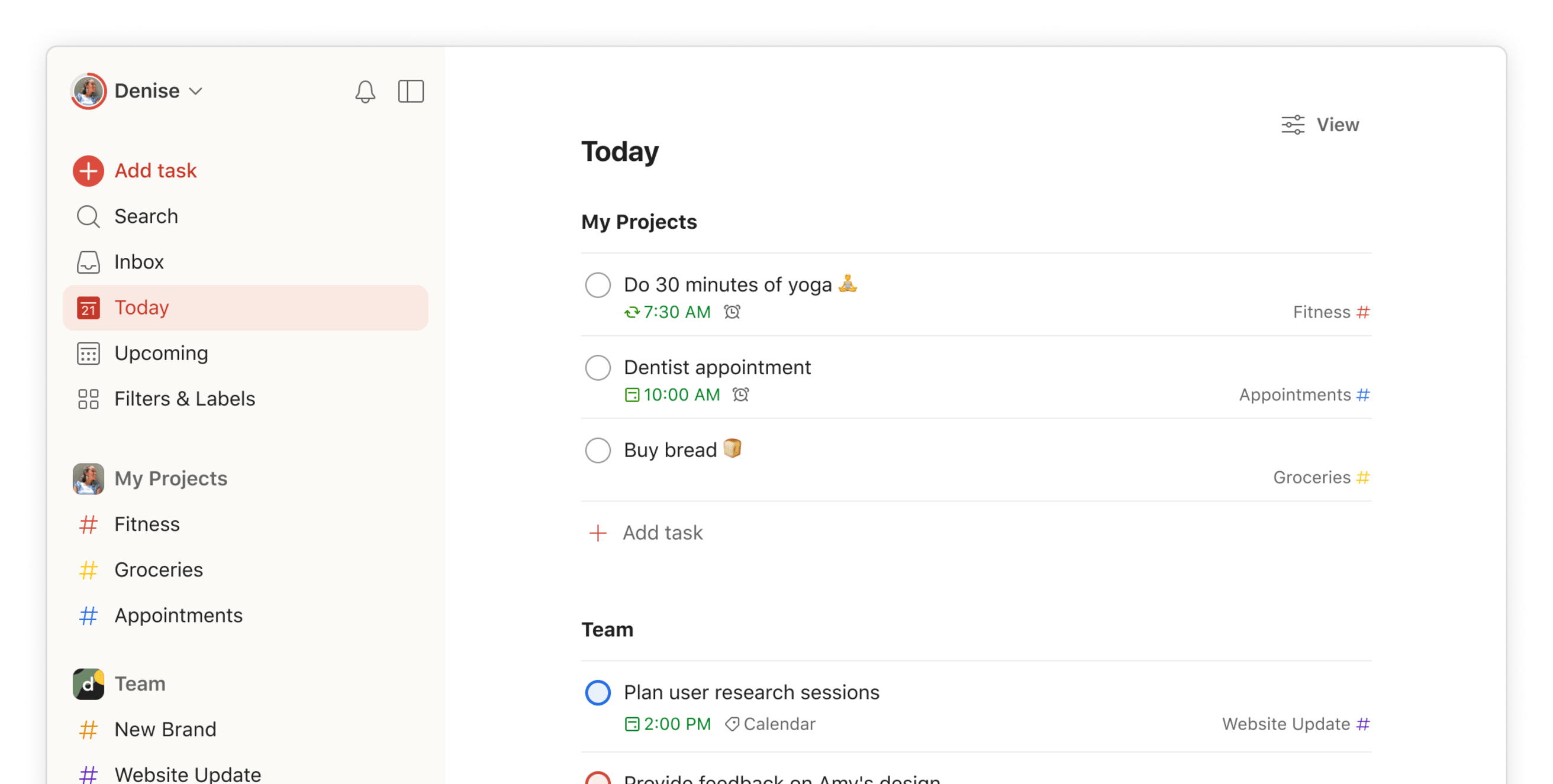 Android版Todoist｜モバイルアプリダウンロード