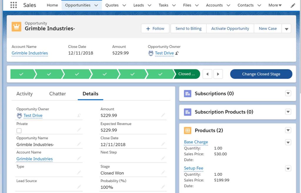 Integrating Salesforce CRM With A Recurring Billing Platform