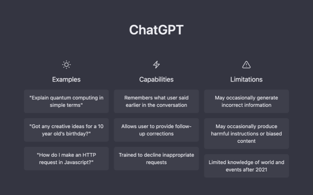 chatGPT screenshot - Chrome Web Store