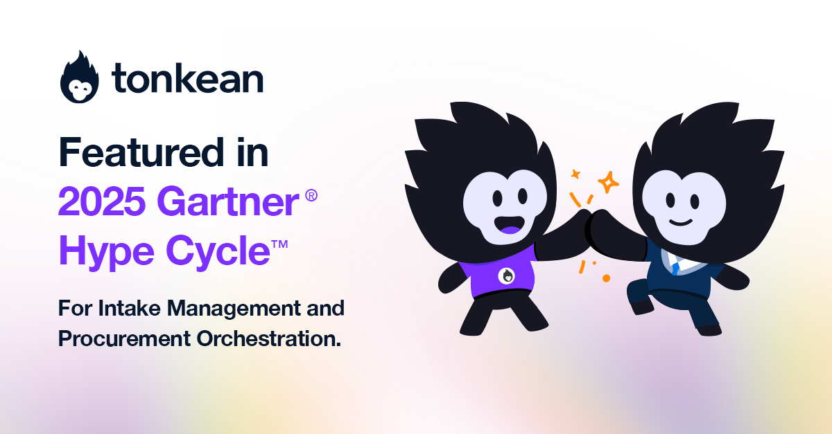 Tonkean Featured in 2025 Gartner Hype Cycle For Intake Management and Procurement Orchestration