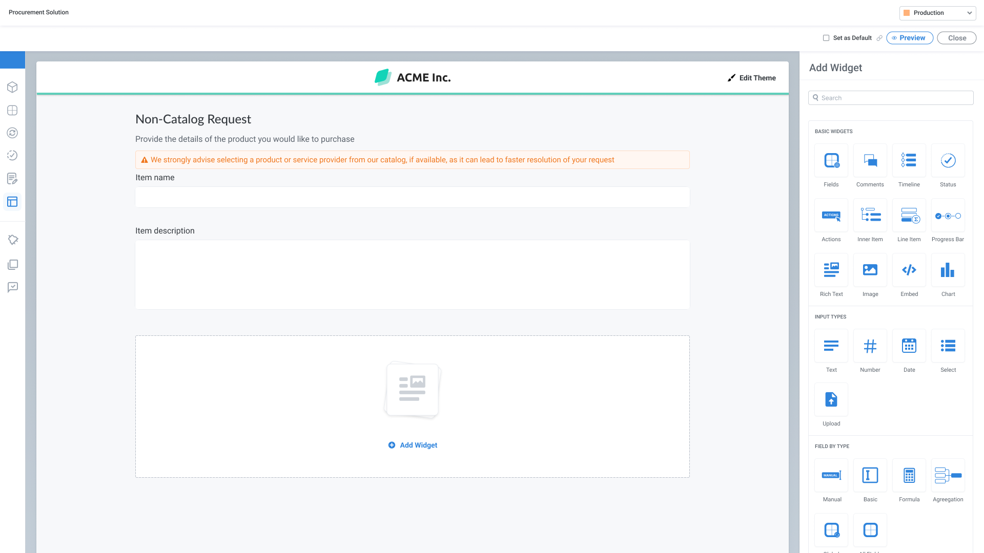 Fully customizable form sequences