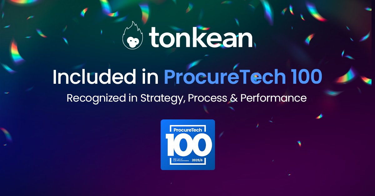 Tonkean Included in the 2025/26 ProcureTech 100