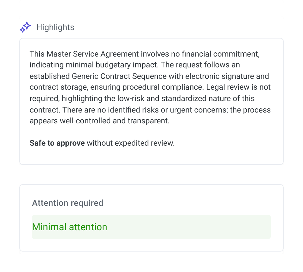 Intelligence that focuses effort where it matters