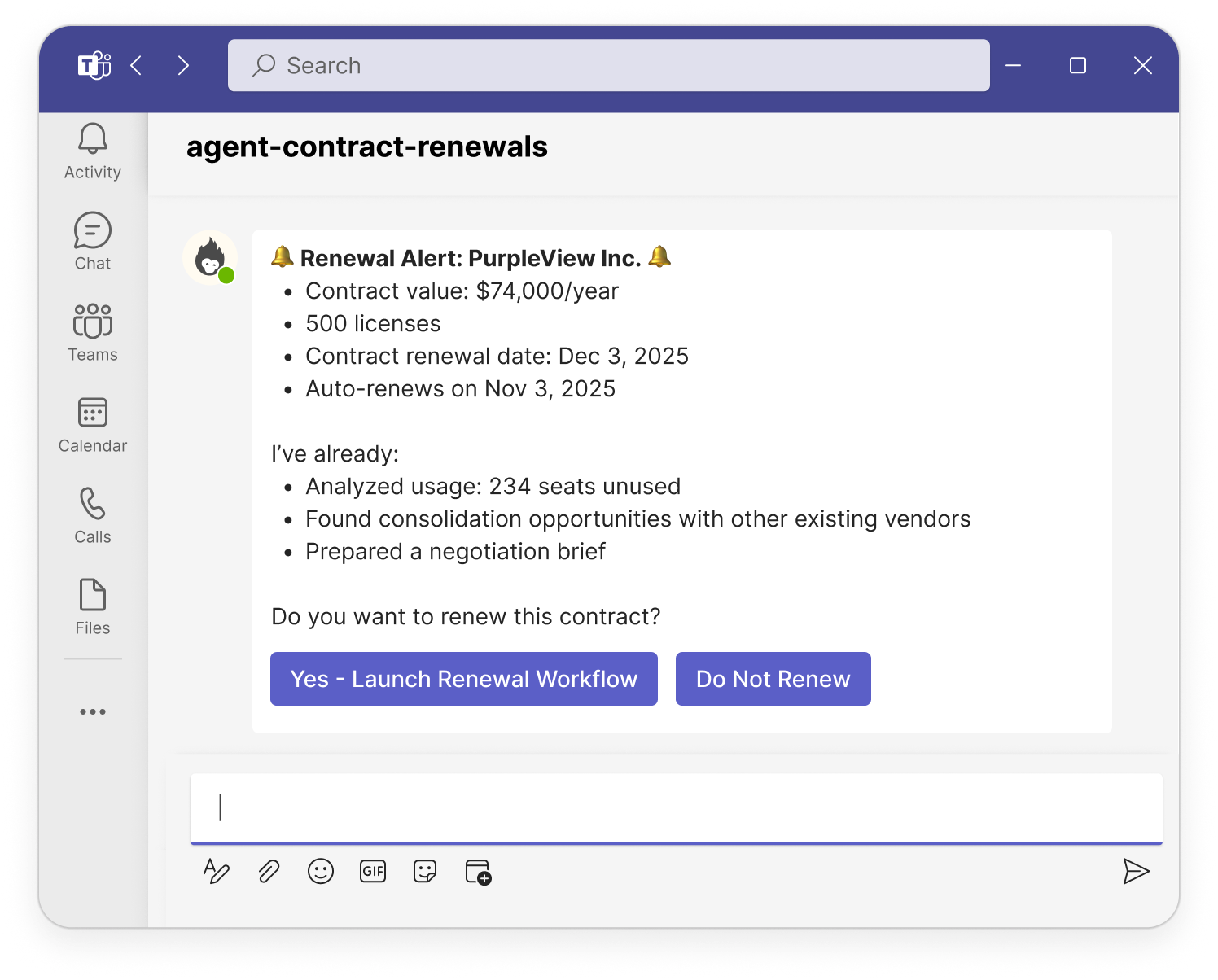 Proactively capture value from renewals