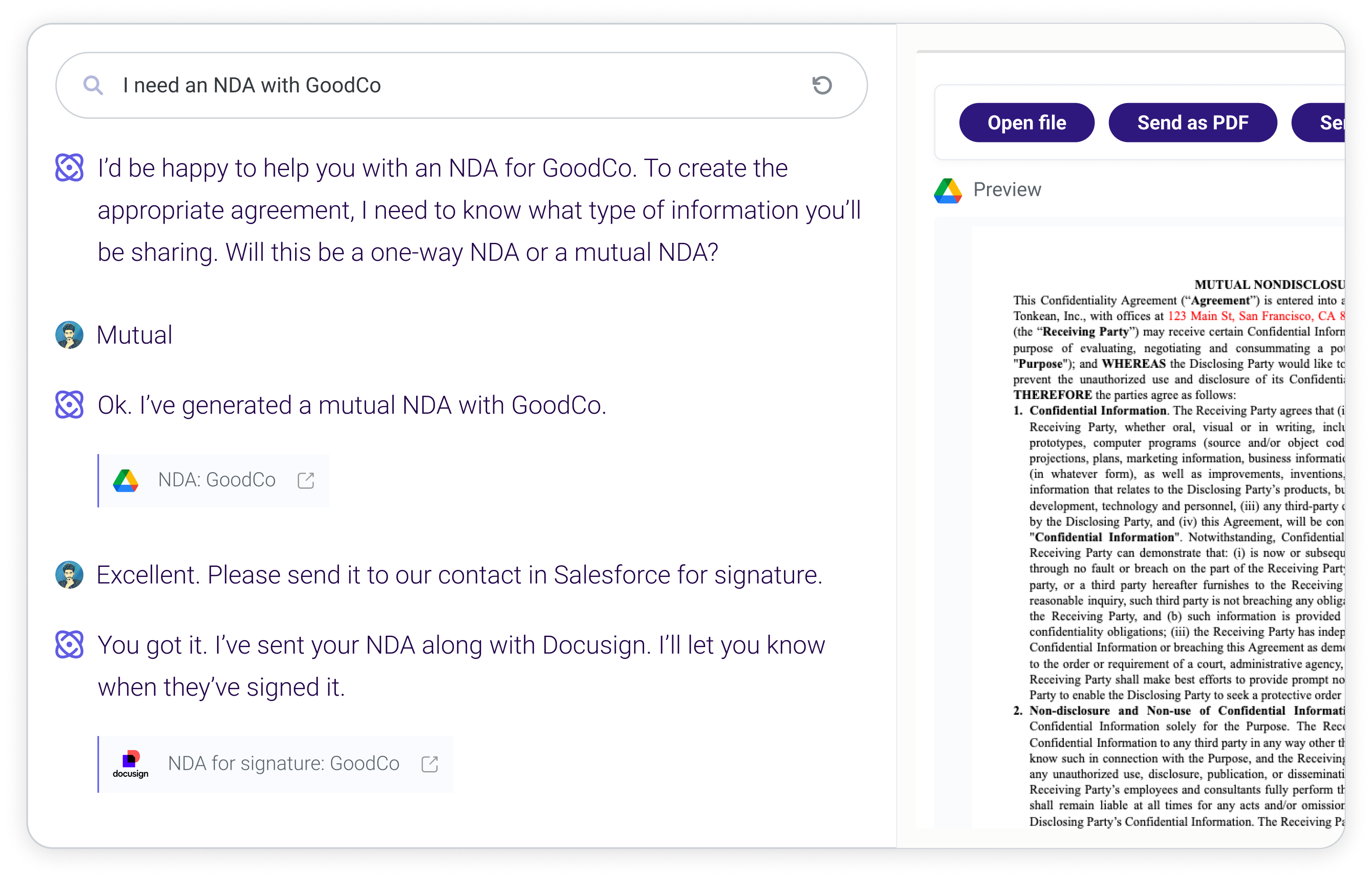 From request to execution, fully orchestrated
