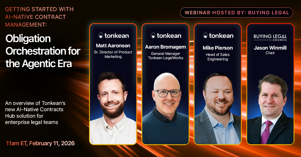 WEBINAR: Getting Started With AI-Native Contract Management: Obligation Orchestration for the Agentic Era