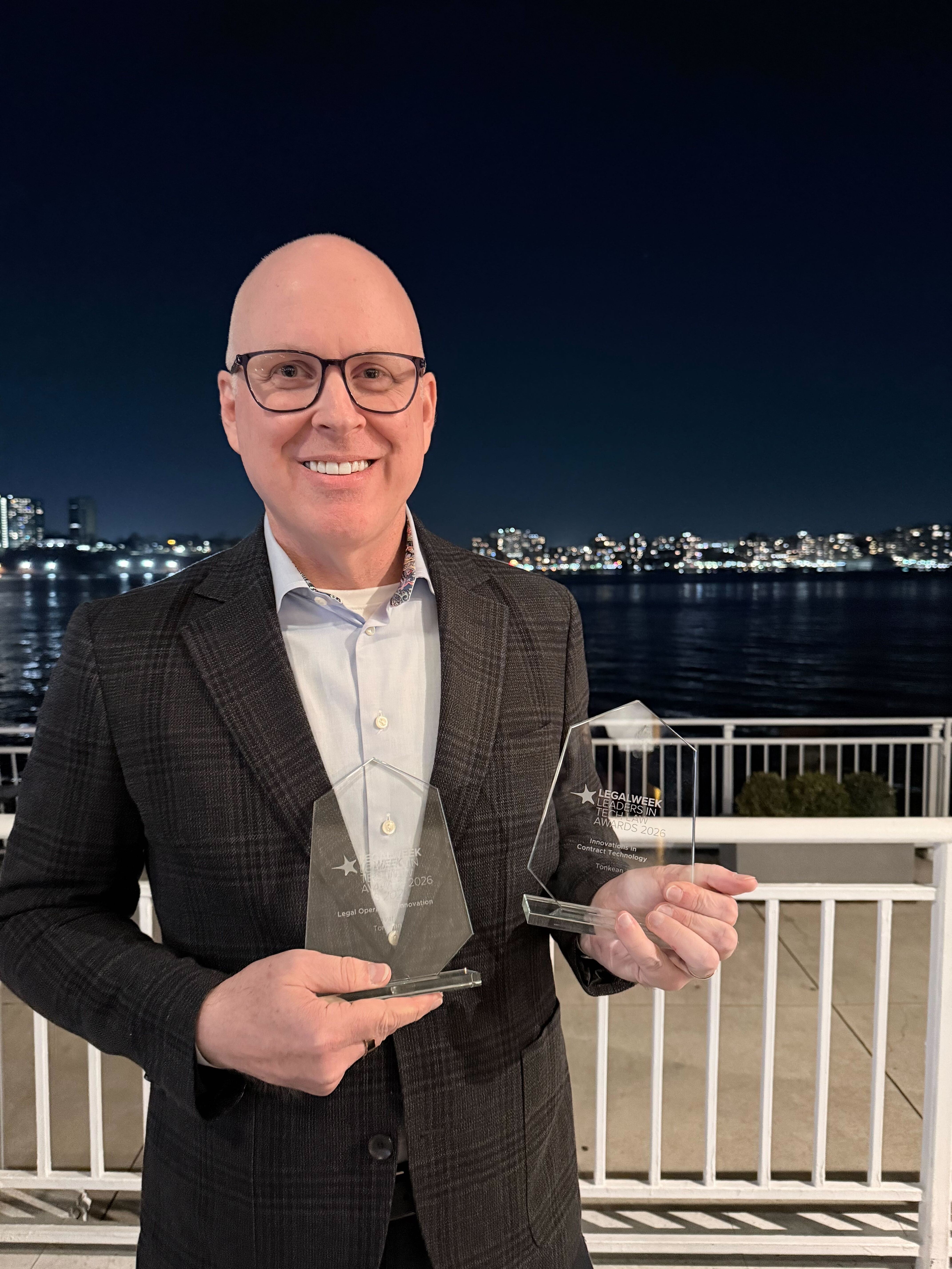 Tonkean Wins Big At The Legalweek Leaders in Tech Law Awards 2026
