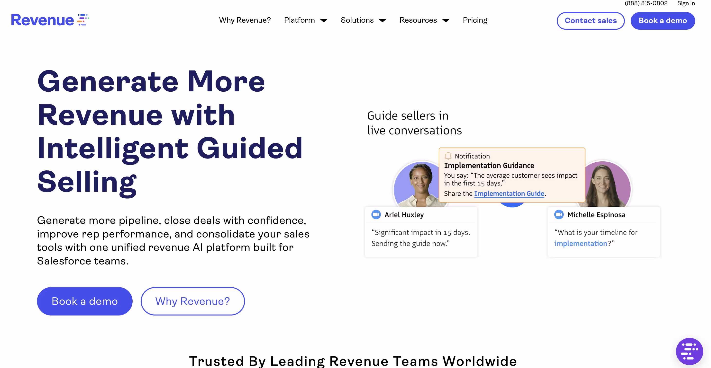 Revenue.io Hero image