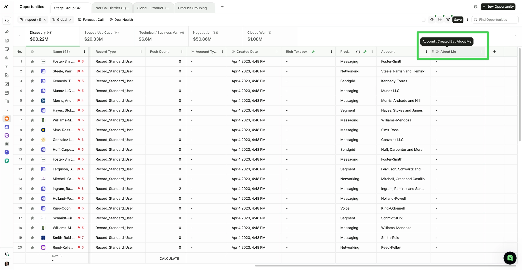 Pipeline and Forecasting