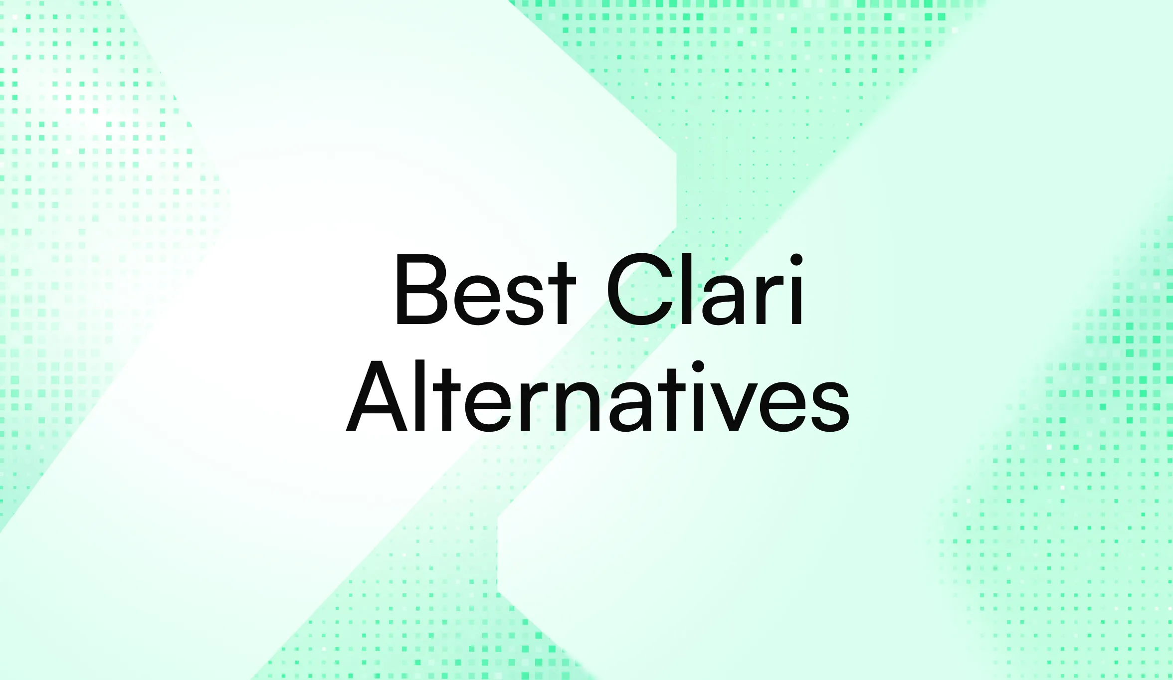 Best Clari Alternatives: 9 Revenue Platforms Compared