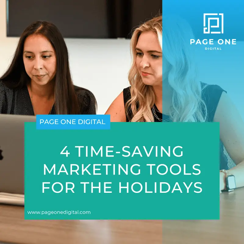 4 Time-Saving Marketing Tools for the Holidays