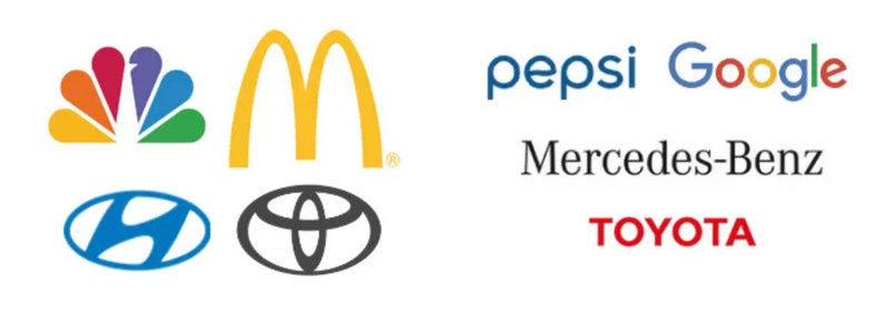 Multiple logos