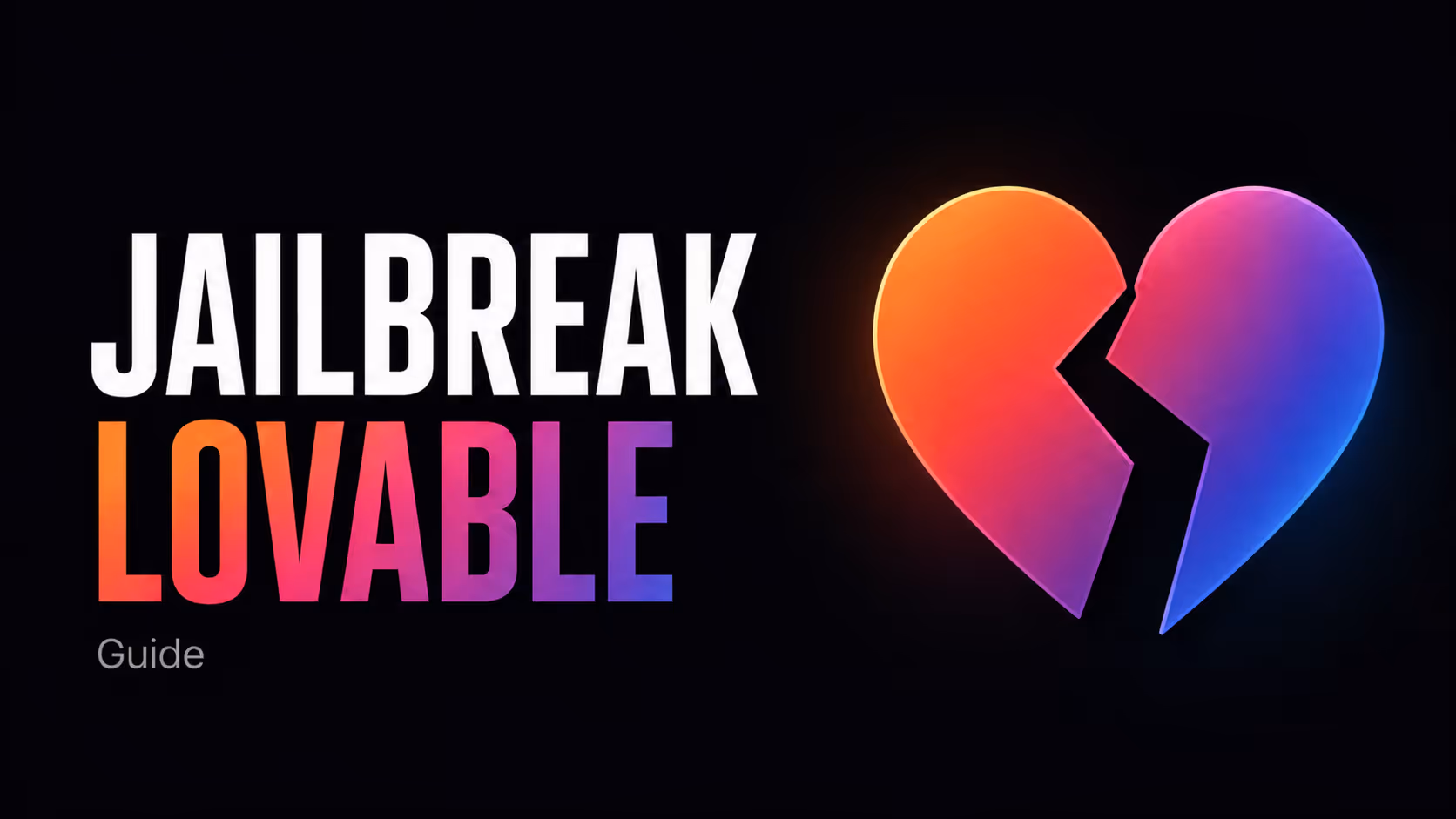 Jailbreak Lovable — illustration migration vers stack maitrisée