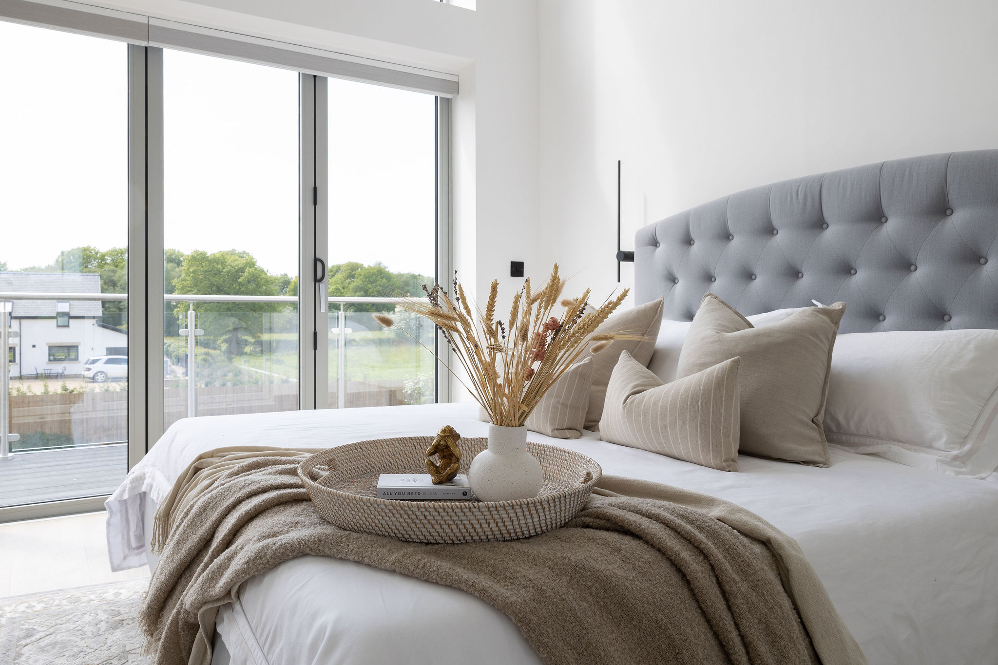 Master Bedroom in Luxury Home