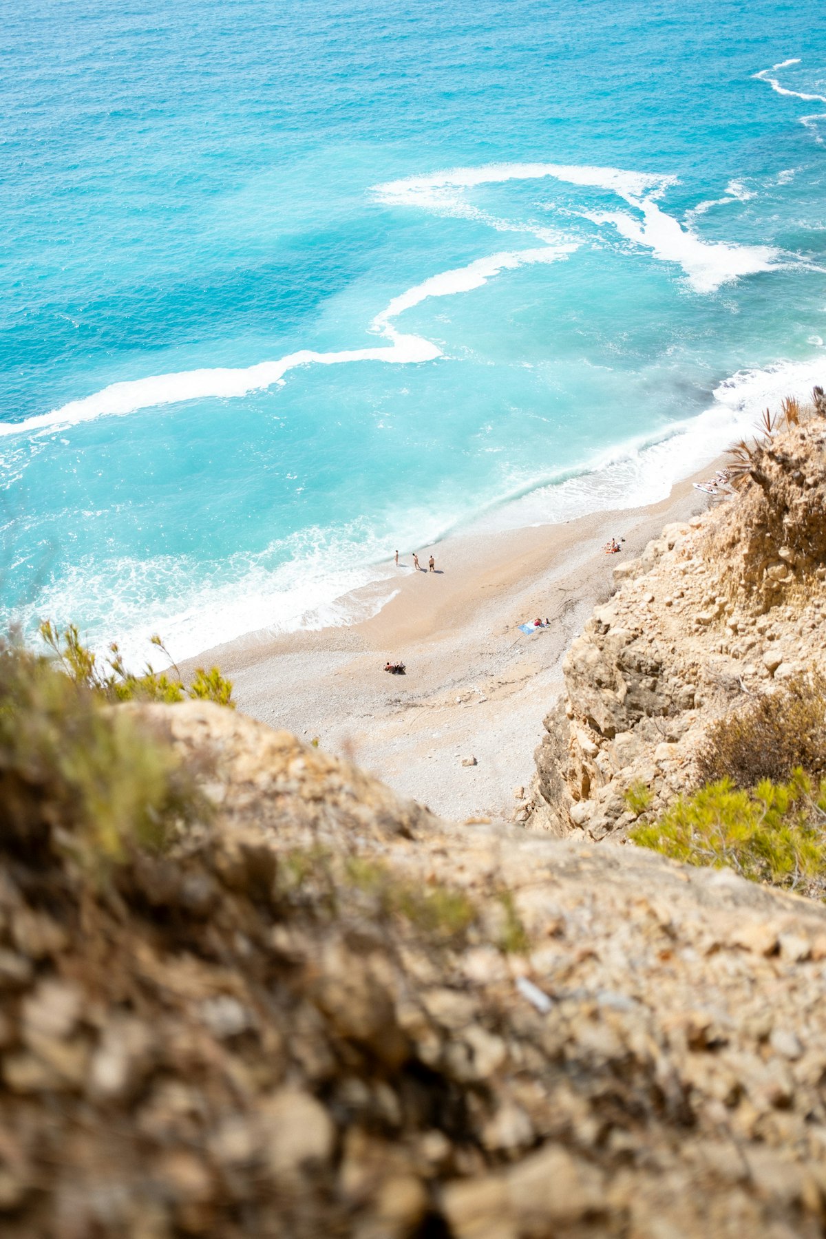 Coastal California landscape near Brentwood Los Angeles