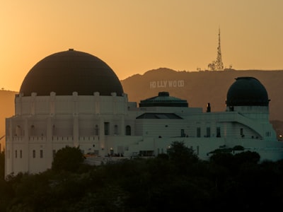 Griffith Observatory sunset Los Feliz