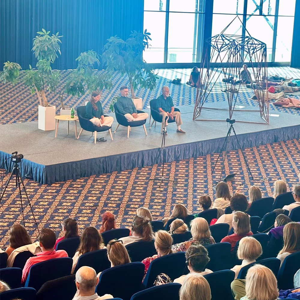 Shot of the Accelerated Ascension workshop stage and audience