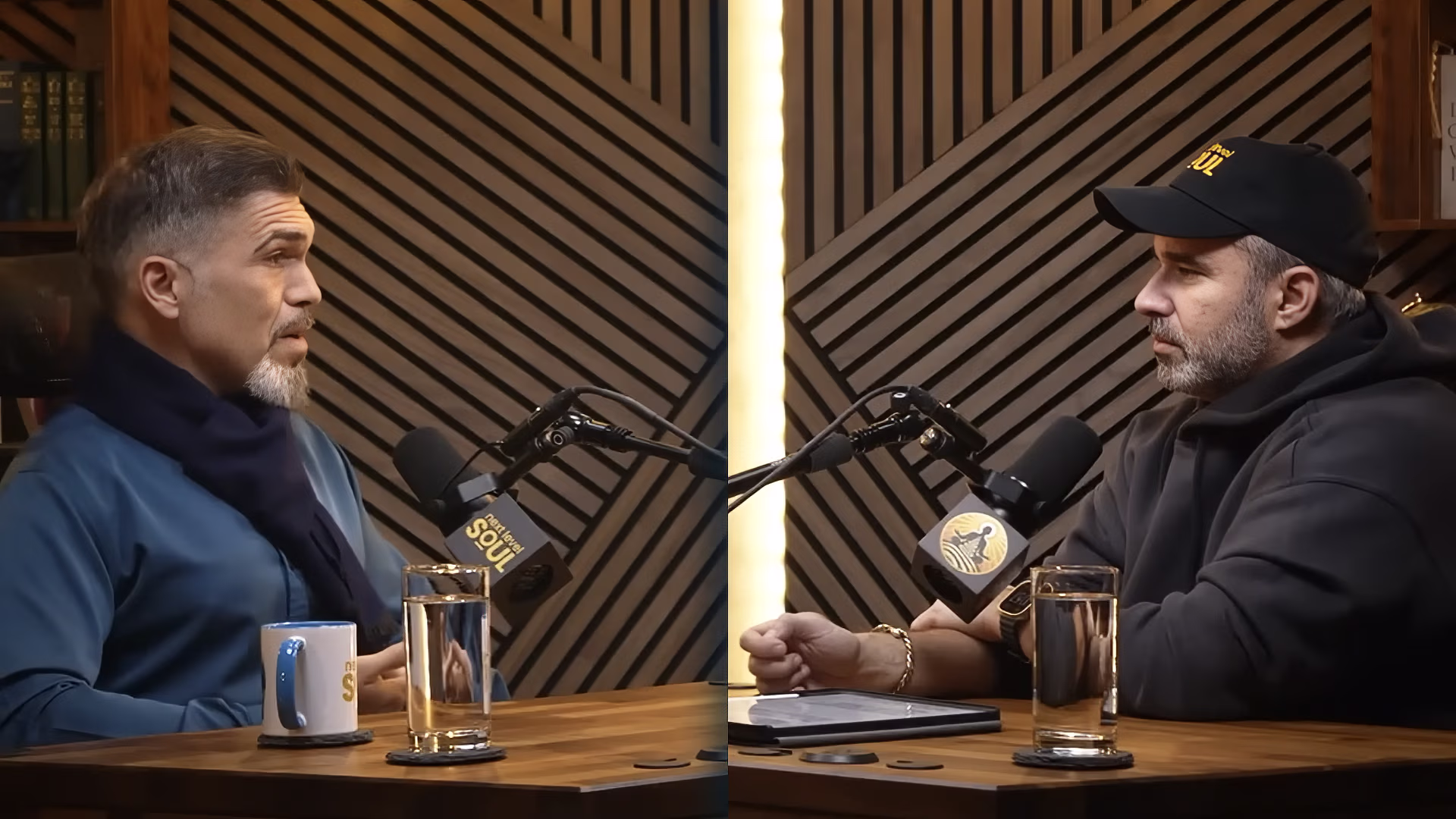 Asil talking to Alex