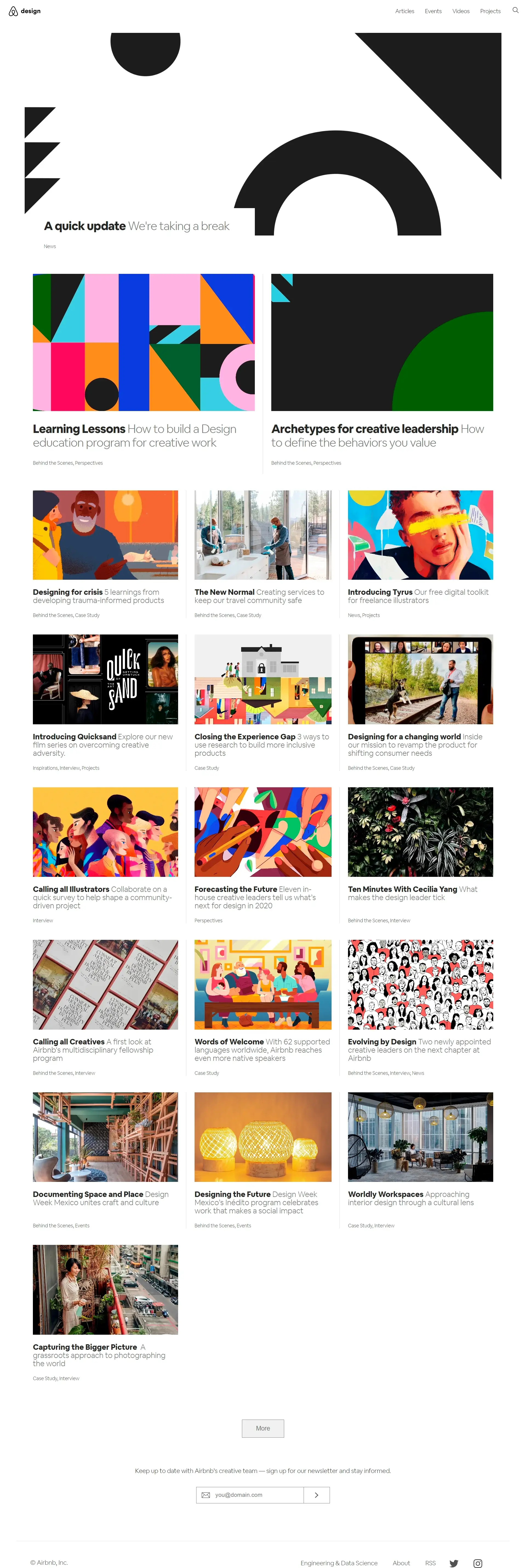 Homepage from the site «Airbnb»; Main color: Gradient; Background color: White