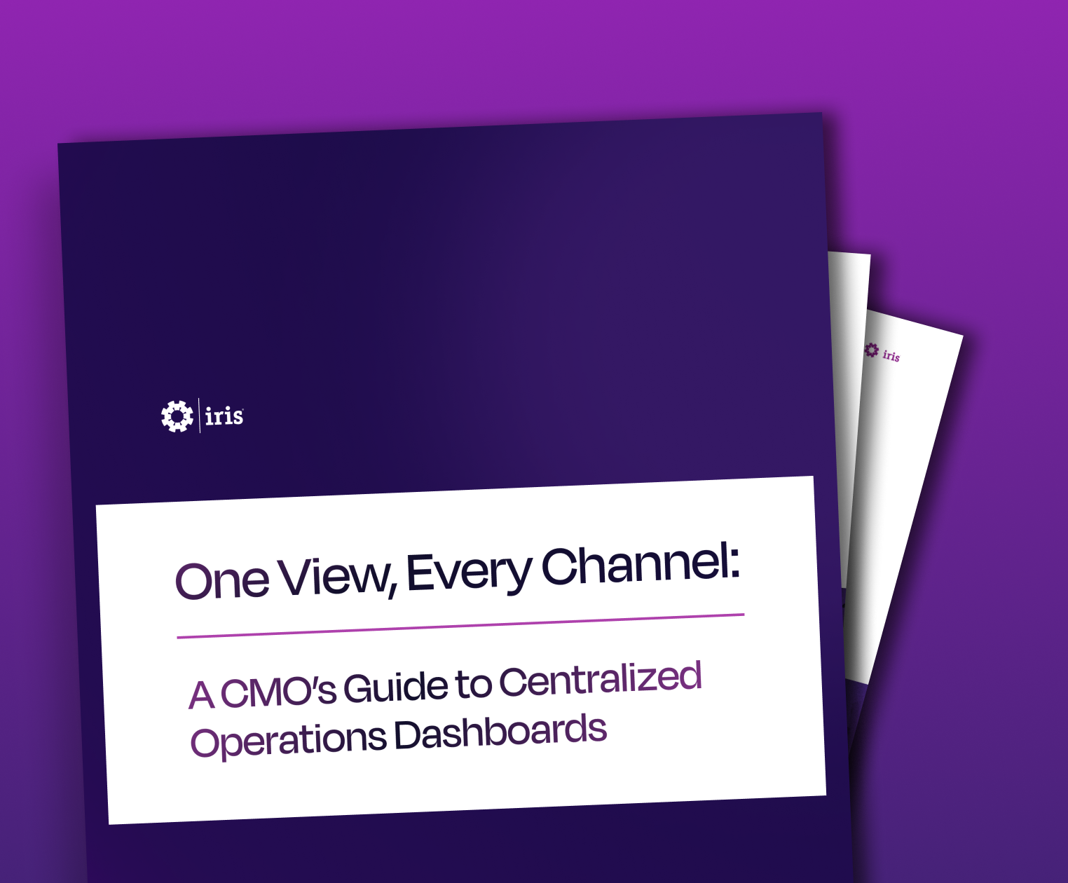 A CMO's Guide to Centralized Operations Dashboards