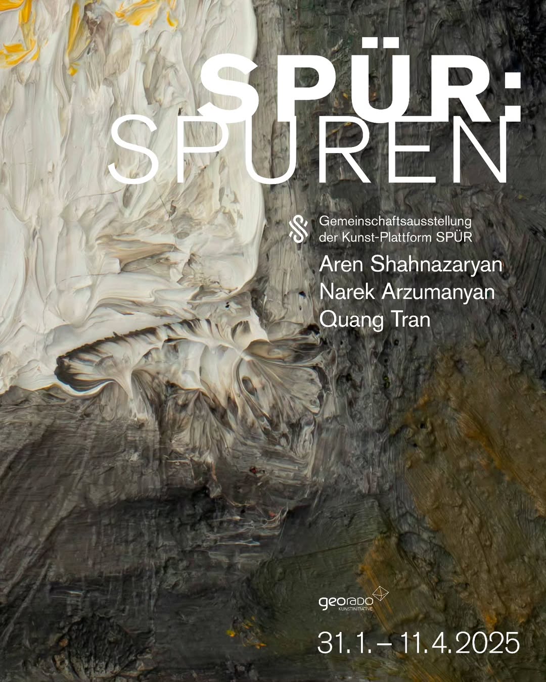 Spür exhibition poster