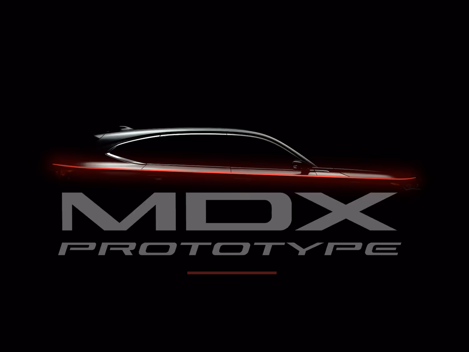 Acura MDX Prototype Reveal