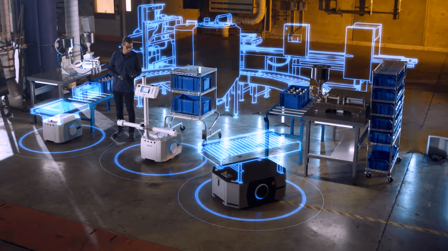 Omron LD250 Robot Launch