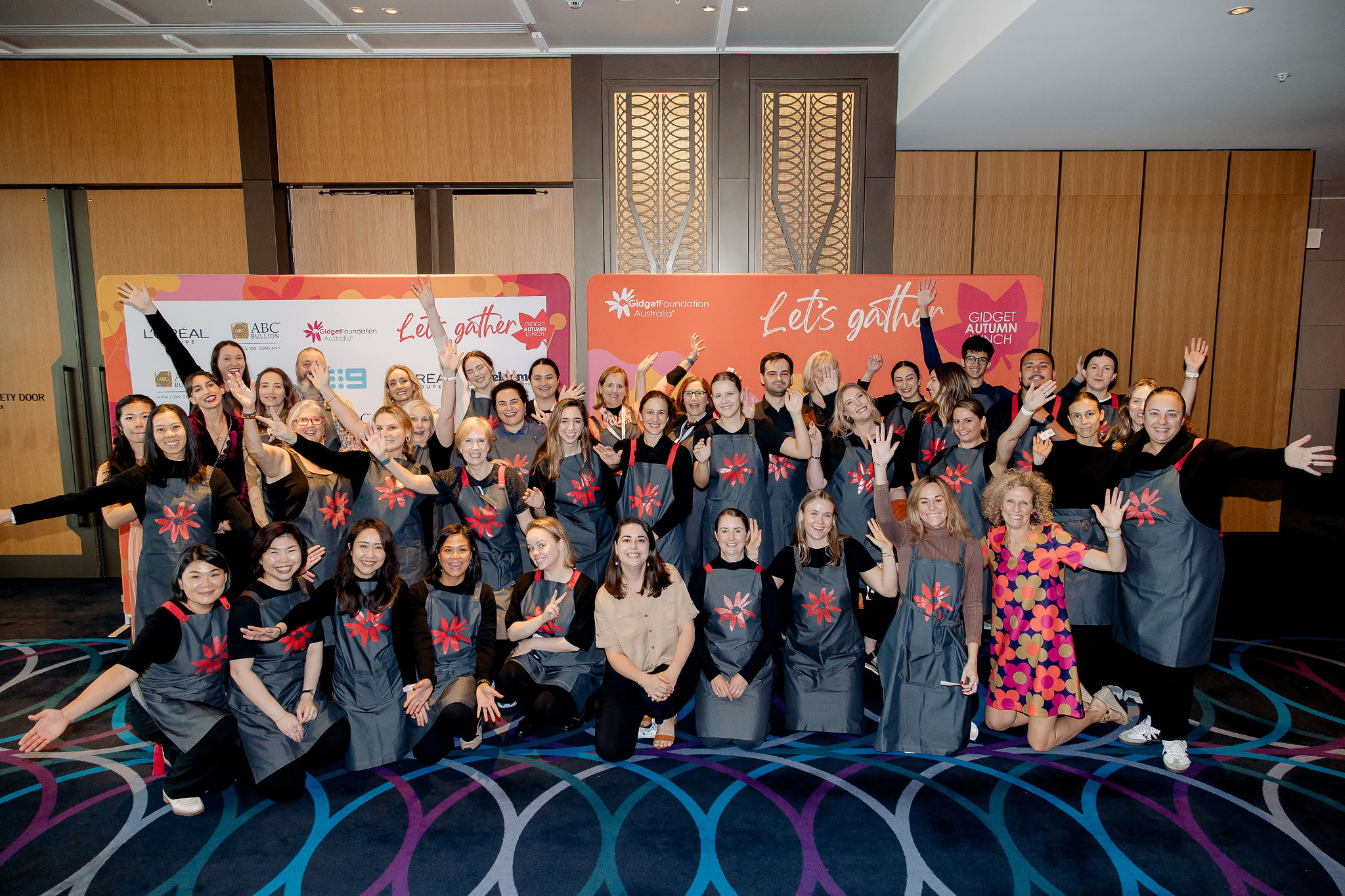 Photo of the Gidget Volunteer team. 