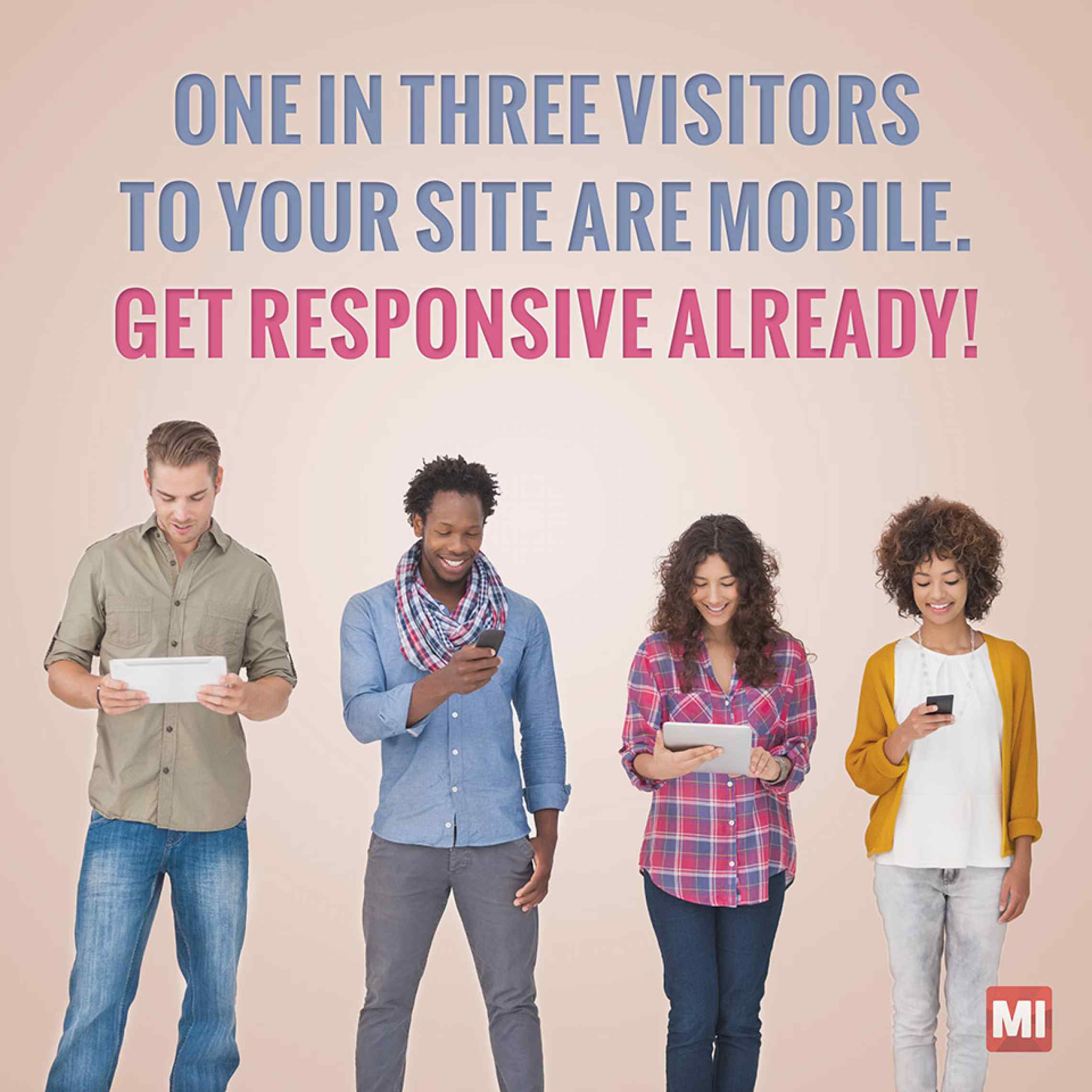 One in Three Visitors to Your Site are Mobile