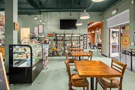 Kaffa Coffee & Wine Bar's upgraded kitchen