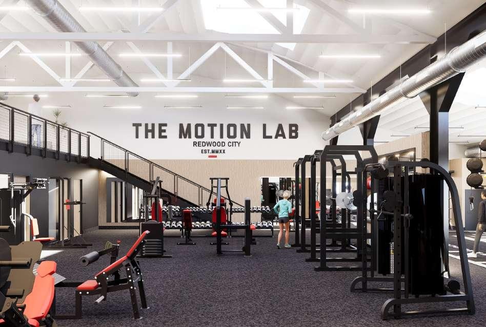 Rendering of the Progressive Motion reception and entry
