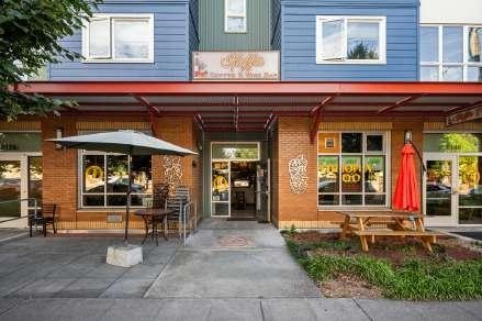 Kaffa Coffee & Wine Bar storefront and entry