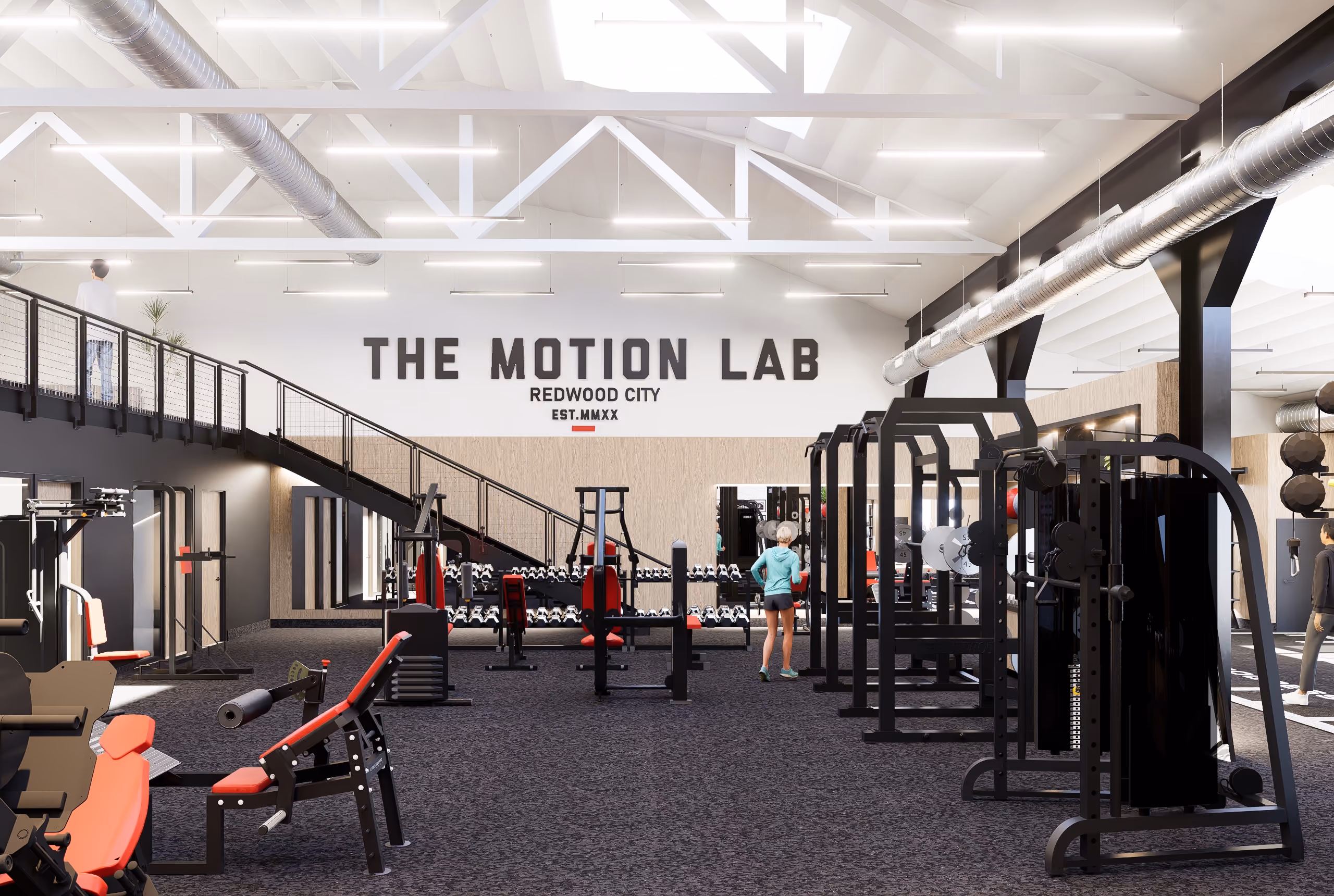 Rendering of the Progressive Motion reception and entry